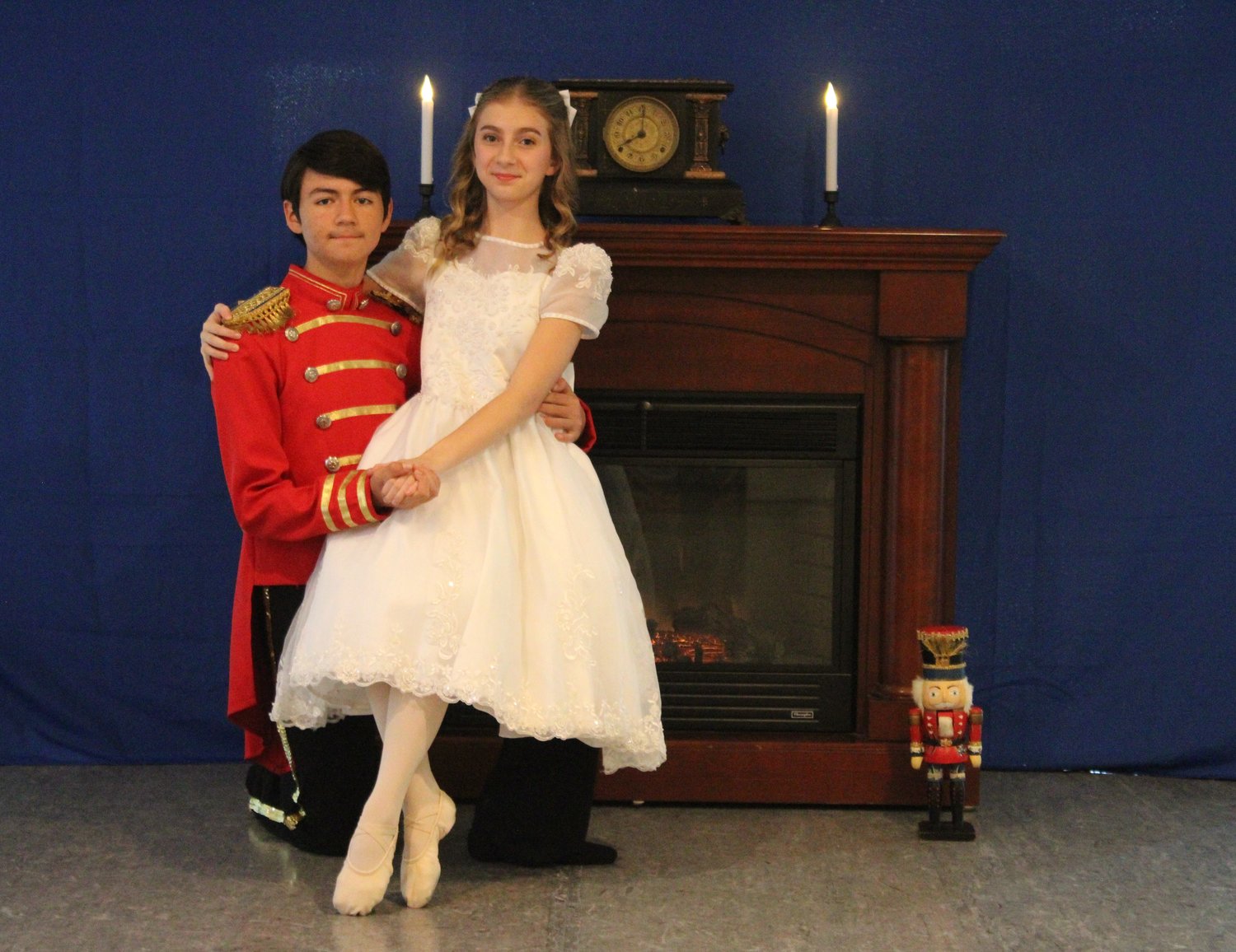 Keirrah Bailey and Daniel York will dance the roles of Clara and the Prince in the holiday classic "The Nutcracker," on Saturday, November 26 at 12 noon.